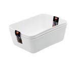 Ezy Multi Purpose Medium Tray - Pack Of 3 White