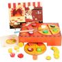 Kids Pretend Play Set Play Food Set Stem Pizza Toy Kitchen Educational Toys