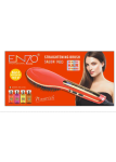 ENZOEN-4106 980 Professional Hair Straightening Comb - Red