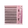 200 Piece Thick False Eyelashes Eyelash Adhesive And Tweezers Makeup Tool