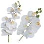 Garden Artificial Orchid Flower 9 Heads 2 Bundle