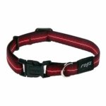 Rogz Pavement Special Small 11M Midget Dog Collar Red Design Waggs Pet Shop