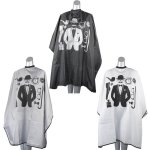Barber Cape Stripes With Centre Gentleman Design Studs