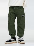 Boys Sporty Style Long Pants Trendy Cargo Pants For All Seasons