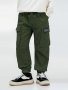 Boys Sporty Style Long Pants Trendy Cargo Pants For All Seasons