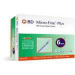 Bd Microfine Syr 0.5ML 6MM 31G 10
