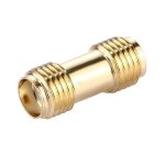 Sma Female To Sma Female Connector Adapter Gold