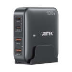 UNITEK 100W Max Gan Smart Charge Station P1229ABK - USB-CHARGER-P1229ABK