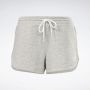 Reebok Women's Identity French Terry Shorts - Medium Grey Heather