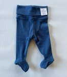 6-12 M Cobalt Footie Leggings
