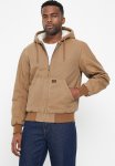 Vintage Workwear Hooded Bomber - Denim Co Tobacco