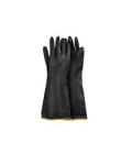 Pioneer Black Industrial Rubber Glove Smooth Palm 55CM