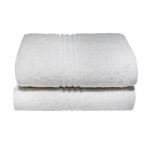 Hotel Collection Hand Towels 600GSM Optical White 2 Pack