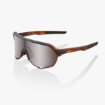 - S2 Matte Translucent Brown Fade Hiper Silver Lens