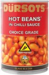 Hot Beans In Chilli Sauce - 12 X 410G Beans