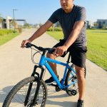 Steel 21 Speed Mountain Bike Dual Suspension - Orange