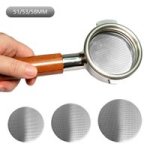Coffee Accessories 51/53/58 Mm Coffee Filter Screen 51MM 2PCS