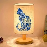 Nordic Wooden Table Lamp Cat CTL2