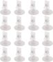 16 Pcs Rotatable Merchandise Sign Clips With MINI Disc Plastic Price Tag