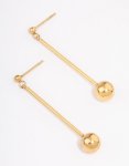Waterproof Gold Plated Stainless Steel Diamante Flower Bracelet
