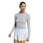 Adidas Women's Running Essential Cropped Long Sleeve Top