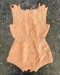 Knitted Pink Romper 12 18M