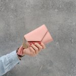 1PC Minimalist Pu Leather Coin Purse With Heart Tassel Charm Casual Style For Girls Compact And Lightweight Wallet
