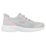 Skechers Women's Dynamight 2.0 - Light Grey pink - UK4.5