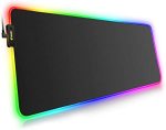 Rgb Colourful Gaming Mouse Pad – Extra Large – Black