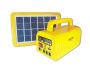 3W Solar Lighting With Bluetooth Speaker - Yellow/blue