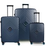 Cube 3-PIECE Set Midnight Blue + Free Neck Pillow