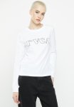RVCA Curl Keyline Long Sleeve Tee - White