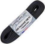 550 Parachute Cord Black 100FT RG1215H