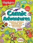 Comic Adventures - Puzzle Doodle Sticker And Cartooning Activities Paperback