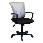 Simone Mid Back Office Chair Grey