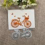 1PC Bicycle Metal Die Cut 2024 Metal Cutting Die For Paper Card Making Scrapbooking Diy Cards Photo Album Craft Decorations