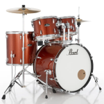 Pearl Roadshow RS525SC C 5 Piece Drum Kit W 22 Bass Drum : Burnt Orange Sparkle
