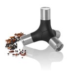 Magnetic Salt Pepper & Chilli Grinders - Connected 4-IN-1 Mill Giant