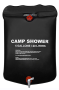 20L Black Solar Shower Portable