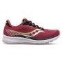 Saucony Women's Ride 14 Road Running Shoes- Quartz/vizi Gold Violet - 4