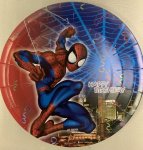 Happy Birthday Spiderman Plates