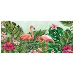 Flamingo Tropics Full Desk XL Coverage Gaming And Office Mouse Pad
