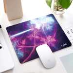 Rectangle Space Burst Mouse Pad