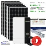 Growatt 5KW Hybrid Power Solar Inverter Kit