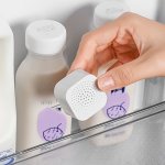 6PCS Activated Carbon Refrigerator Odor Eliminator - Fresh Air & Formaldehyde Reduction Moisture Prevention