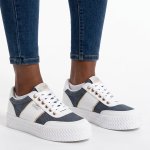 Tomy Eden Sneaker - White Denim - 8