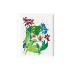Tropical & Cape Flowers Art Print