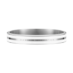 Emalie Infinite Bracelet White Silver - Large