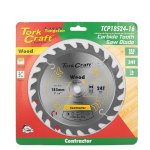 Tork Craft Circular Saw Blade Contractor 185X24T 16MM Tct