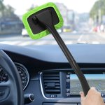 Car Glass Cleaning Brush Interior Cleaning Mirror Cleaning Brush Window Windshield Cleaning Tool